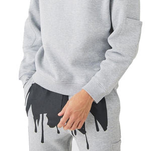 Survêtement d'entraînement à capuche de qualité supérieure pour hommes avec fonction respirante Conception d'impression de motifs personnalisés en différentes couleurs - Product Image 2