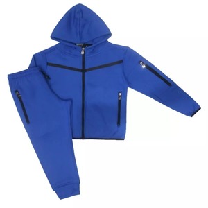 Survêtement sportif unisexe à capuche et fermeture éclair Nouveau survêtement d'hiver léger et respirant pour ensemble deux pièces pleine longueur - Product Image 5