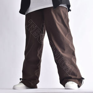 Pantalon baggy de ski de snowboard d'hiver pour hommes, imperméable et respirant avec poches zippées, coupe-vent et options de taille plus, vente en gros - Product Image 5