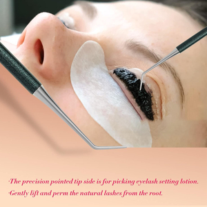Outil de séparation antidérapant en acier inoxydable pour cils, avec peigne, service OEM pour outils de lifting des cils et soins personnels - Product Image 3