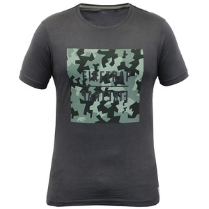 เสื้อยืดออกกำลังกายกีฬาครึ่งแขนของผู้ชายเสื้อยืดปรับแต่งโลโก้ระบายอากาศยืดได้ - Product Image 1