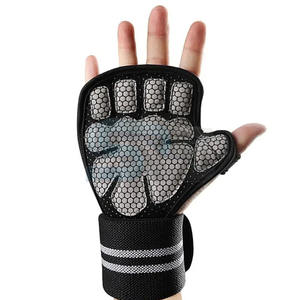 Premium Quality Workout Gym Training <b>Gloves</b> Fingerless Neoprene <b>Fitness</b> <b>Gloves</b> For Exercise Cross Training And Weight Lifting - Product Image 6