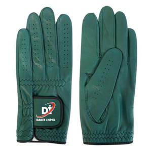 Hot Sale Custom Logo Sheepskin Golf Gloves Breathable PU Leather for Sports Wholesale - Product Image 4