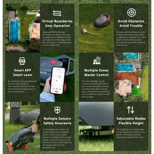 RTK Navigation AI Visual Obstacle Avoidance Lawn Mower <b>Robot</b> DIY Yard Mowing <b>Robot</b> Battery Chassis Construction Machinery Parts - Product Image 6