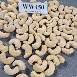 Anacardos Noix De Cajou W450 Kaju, anacardos SANTIGO exportados a Oriente Medio, UE, OEM y ODM - Product Image 1