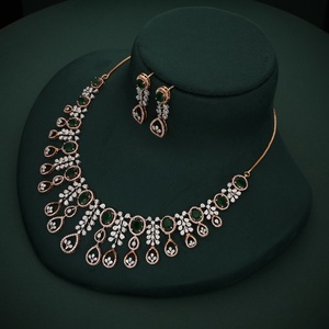 Aniva New Arrival Elegant Jewelry Fashion <b>Diamond</b> <b>Necklace</b> 18K Real Gold Natural <b>Diamond</b> for Women - Product Image 3