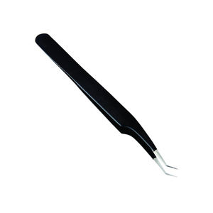 Pince à cils de qualité supérieure pour femmes pince à épiler professionnelle en acier inoxydable dans des instruments de beauté noirs pince à cils - Product Image 3