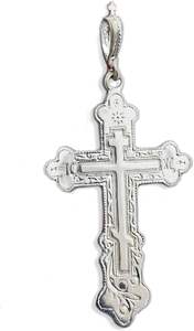 สร้อยคอจี้ไม้กางเขนแบบออร์โธดอกซ์จี้ไม้กางเขนสีทองแบบเรียบง่ายทันสมัยทำด้วยมือคุณภาพสูงราคาถูก - Product Image 5