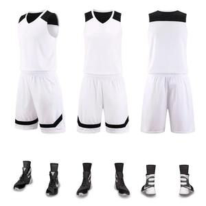 Ropa de baloncesto, uniforme de baloncesto para niños, Kit de entrenamiento con bolsillos de doble cara, número impreso, ropa de pelota para adultos masculinos - Product Image 5