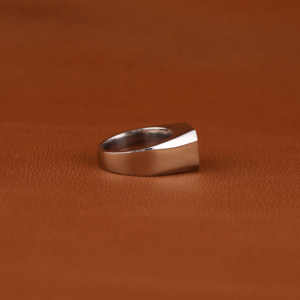 Alianza de boda de diamante cultivado en laboratorio de corte redondo de oro macizo de 14K para hombre, accesorio de joyería único de estilo clásico personalizable a la moda - Product Image 4