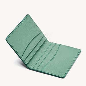 Vente flash 2025 Dernier design Porte-cartes en cuir décontracté de haute qualité personnalisable Léger Service OEM - Product Image 2