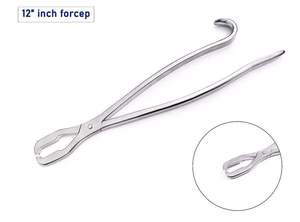 Juego de Pinzas de Sujeción de Huesos Lane 3 (6\", 10\", 12\") Instrumentos Quirúrgicos Ortopédicos Veterinarios de Acero Inoxidable Manuales con Certificación CE - Product Image 6