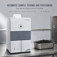 YX-HRD4410 Testeur automatique de fusion des cendres avec alimentation automatique des échantillons, four de positionnement et refroidissement 1600°C pour les tests de charbon, de biomasse et de combustibles en laboratoire