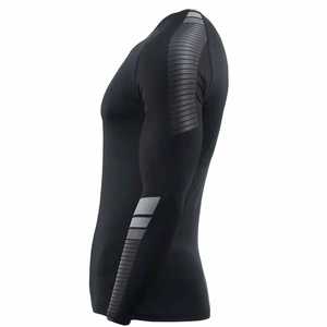 Rashguards MMA pour hommes, écologiques, à séchage rapide, légers, manches longues, respirants, en polyester, confortables pour l'entraînement en salle de sport - Product Image 2