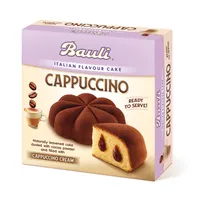 Kue Krim Cappuccino Bauli (400g) Rasa Kopi Teh Cokelat Panggang Italia Segar Bersertifikat Kosher Umur Simpan 240 Hari dalam Kemasan Kotak