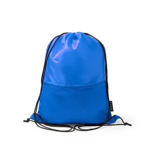 Zaini sportivi con coulisse Tizzle in RPET: Borsa promozionale sostenibile per gadget - Product Image 2