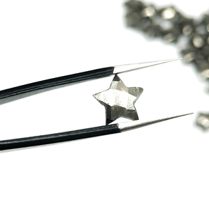 พลอยเทียมรูปดาวแกะสลักด้วยมือทำจากแร่ไพไรต์ธรรมชาติขนาด8มม. เกรดเอเอเอ8มม. - Product Image 4