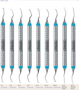 Mini cinco curetas dentales Gracey instrumentos quirúrgicos efectivos para escalar - Product Image 5