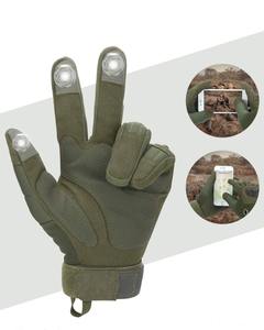Wholesale High Quality Full Finger Hardshell Waterproof Windproof Protective Polyester <b>Gloves</b> for Outdoor Hunting Training - Product Image 4