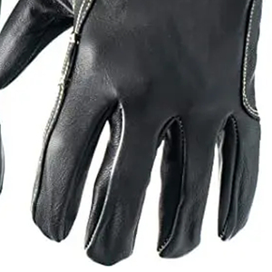 Gants de soudage en cuir de sécurité personnalisés de qualité supérieure nouveauté gants de soudage en cuir synthétique de protection des mains de style - Product Image 2