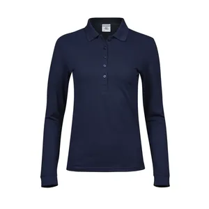 <b>Ladies</b> Luxury Stretch <b>Polo</b> <b>Shirts</b> Sustainable Promotional Merchandising Product - Product Image 6