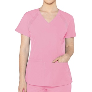 Uniformes Médicos Personalizados de Moda, Blusas de Enfermería OEM de Alta Calidad en Algodón/Poliéster/Spandex para Uso Hospitalario, Blusas para Mujer - Product Image 1