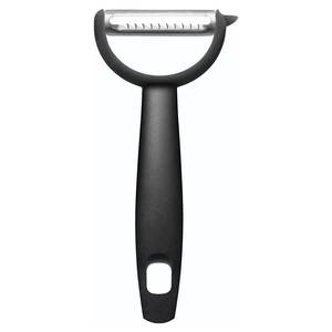 Pelador Multiusos de Plástico Negro y Cuchilla para Juliana Modelo 17063 para Frutas y Verduras Compatible con GP y ME - Product Image 1