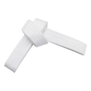 Wholesale 1.6" Teen And Adult <b>Belt</b> <b>White</b> Colors Martial Arts <b>Belt</b> Extremely Durable High Quality Stitching Martial Arts <b>Belt</b> - Product Image 2