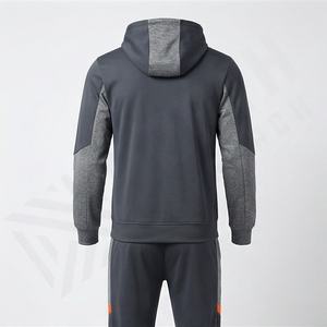 Conjunto Deportivo Personalizado con Logotipo Bordado para Hombre, Chaqueta con Capucha, Pantalones, Sudadera Holgada, Traje Deportivo para Gimnasio y Fitness - Product Image 2