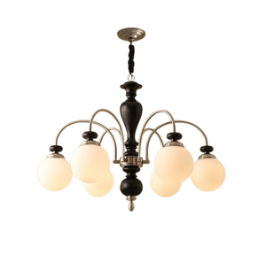 Candelabro de decoración de globo de cristal rosa, pulido brillante diseño clásico, iluminación de Metal, sala de estar, Villa, vestíbulo, salas de bodas, sala de estar - Product Image 6