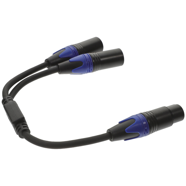 XLR Audio Cable 3 PIN Microphone Cables Male Female Splitter Patch Cable Xlr Splitter Recording Studio Equipment High Fidelity