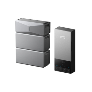 Ankeerr Soliix Battery Storage System 3-Unit Stackable Home Energy Solution <b>Smart</b> App-Controlled Free-Standing Limited Stock Ava - Product Image 1
