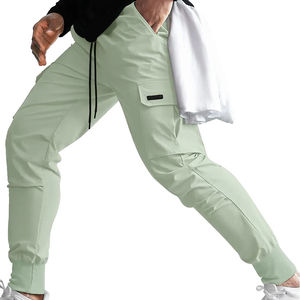 Pantalones deportivos para hombre, ropa de calle de gran tamaño, servicio ajustable apilado, logotipo personalizado impreso, nuevos Pantalones deportivos para hombre - Product Image 3