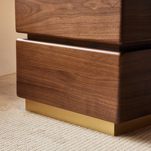 Warm Brown <b>Solid</b> <b>Wood</b> Writing <b>Desk</b> Spacious Natural-Grain Surface Stable Computer <b>Desk</b> with 1-Year Warranty - Product Image 3