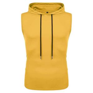 New Arrival OEM Service Design <b>Sleeveless</b> <b>Hoodies</b> Shirts For Sale <b>Men's</b> Clothing Plus Size Summer Streetwear <b>Hoodies</b> Shirts - Product Image 1