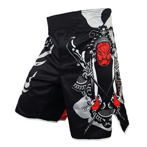 Shorts de MMA personnalisés pour hommes - Lavés, extensibles, respirants, légers, pour l'entraînement, le combat, le grappling, la boxe, le kickboxing - Product Image 5