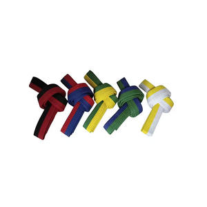 Cinturones de campeonato de alta calidad Unisex para Artes Marciales niños Taekwondo Karate Judo logotipo personalizado bordado CINTURÓN DE Karate - Product Image 2