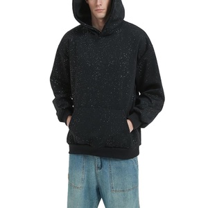 Nouveauté Sweat-shirt à capuche en coton 100% de haute qualité pour l'hiver, sweat-shirt à paillettes unisexe, sweat-shirt à capuche scintillant fabriqué au Bangladesh - Product Image 4