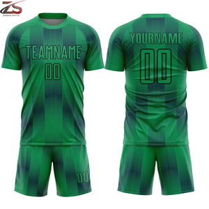 ชุดฝึกฟุตบอลเสื้อฟุตบอลชุดยูนิฟอร์มเสื้อฟุตบอลโลโก้ออกแบบได้ตามต้องการ - Product Image 1