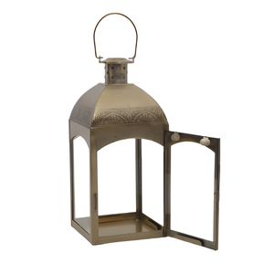 Venta a granel vela personalizada linterna decoración Metal y vidrio vela linterna boda decoración del hogar - Product Image 2