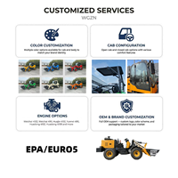4 	 Mini-chargeuse sur pneus diesel robuste WGZN 4x4, capacité de levage 35M, 82516, articulée, pour travaux de terrassement, CE OEM ODM, construction et agriculture