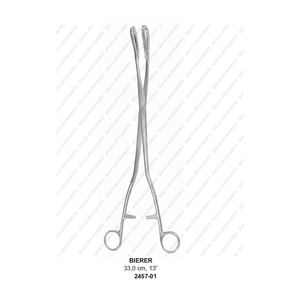 Fórceps de sujeción de óvulos y Bierer de invierno de calidad superior, instrumentos quirúrgicos de acero inoxidable, fuente de alimentación Manual - Product Image 2