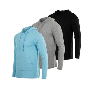 Sweat à capuche surdimensionné pour hommes de haute qualité Streetwear polaire coton mélangé décontracté imprimé bouffant personnalisé Anti-rétrécissement tricoté - Product Image 2