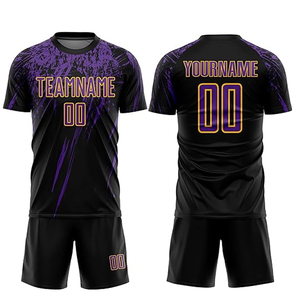 Conjuntos de uniformes de fútbol para adultos de alta calidad Camiseta y camisetas de fútbol de corte automatizado - Product Image 6