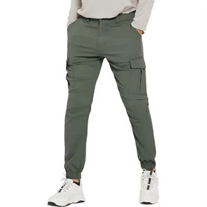 Venta caliente de los hombres casuales deportes al aire libre al por mayor pantalones de carga con cordón de alta calidad de Ajuste Recto de alta calidad pantalón de hombre - Product Image 1