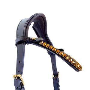 Daily use horse halter adjustable strong design for stable handling training control and equestrian <b>care</b> support - Product Image 3