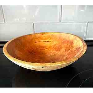 Cuenco personalizado hecho a mano más vendido, utensilios de cocina de madera de mango de nogal, exportador de la India con alta calidad - Product Image 1