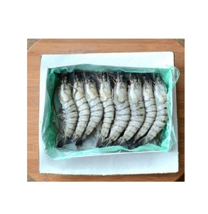 Camarones Tigre Negros de Alta Calidad, Capturados en el Campo, Congelados, de Gran Tamaño, Mariscos Aptos para Venta al por Mayor y al por Menor - Product Image 2