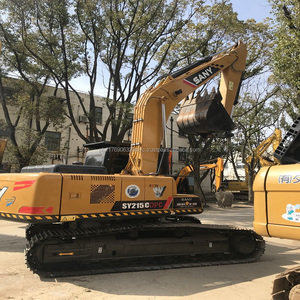 Marca famosa china SANY SY215C SY215 SY 215C Excavadora hidráulica sobre orugas Casi nueva en stock - Product Image 2