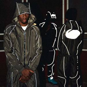 Conjunto Cortavientos de Nailon Personalizado al por Mayor para Hombre, Conjunto Holgado para Correr y Trotar, Cortavientos Reflectante, Chándal Cortavientos - Product Image 2